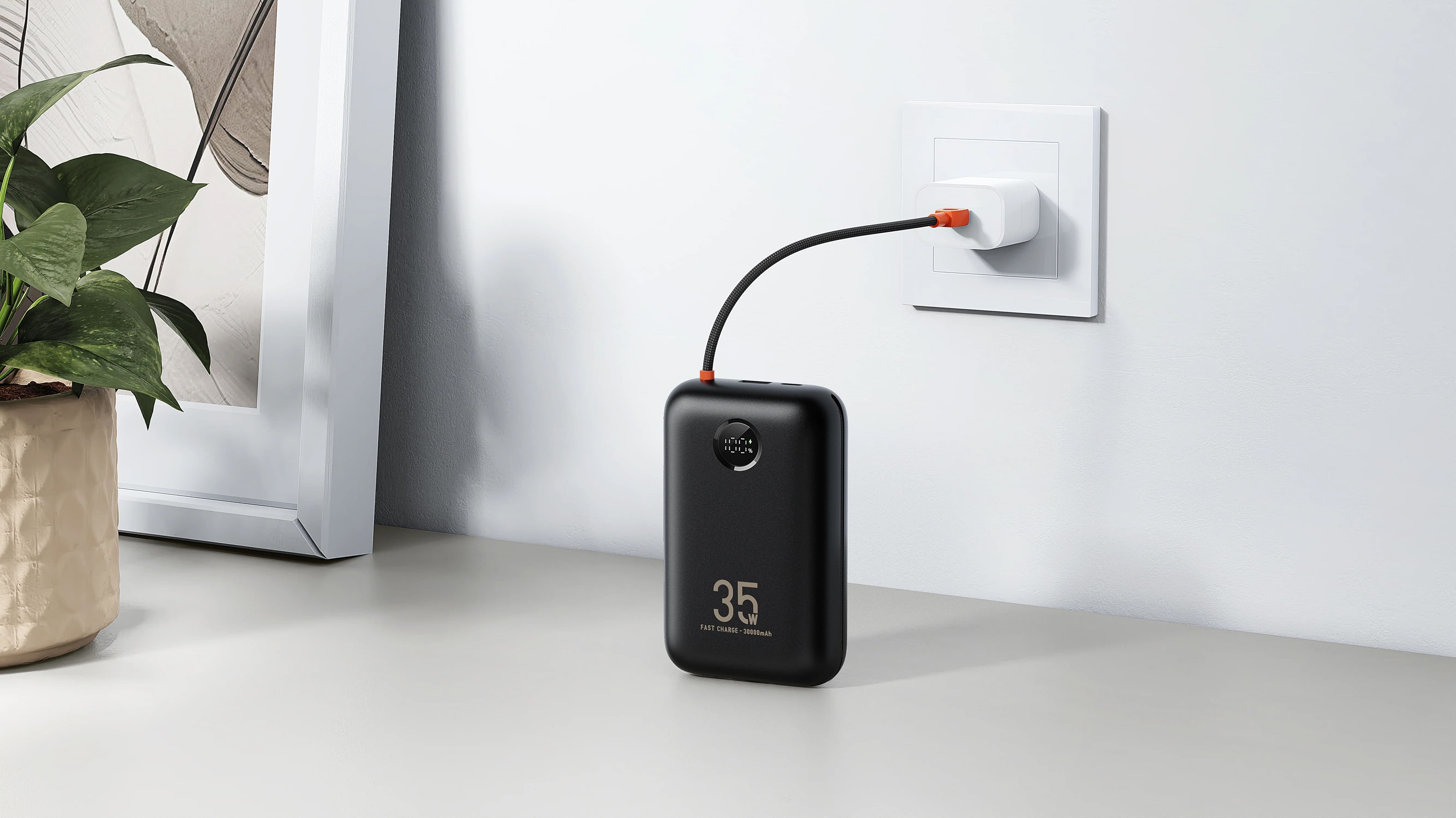 POWER BANK USB 30000MAH PD35W/K3 W3018 BLACK W3..._3