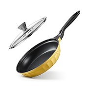BUYDEEM Cast Aluminum Nonstick Frying Pan 25 cm, model CP151, color Mellow Yellow_1