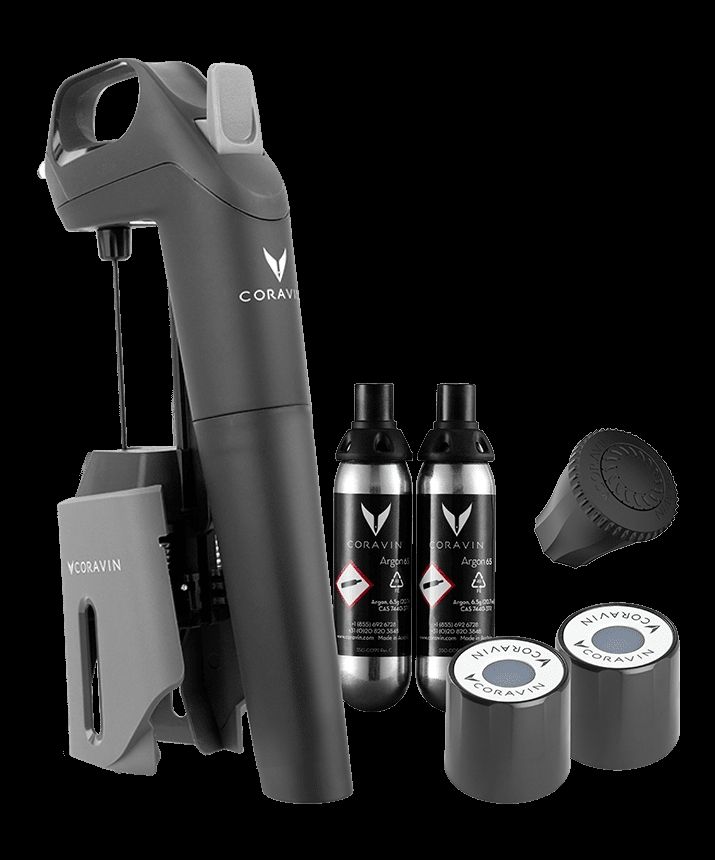 CORAVIN Timeless Three + Wine Preservation System - Black_1