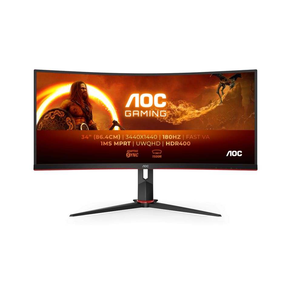 AOC Monitor Gaming CU34G2XP BK (CU34G2XP/BK)_1