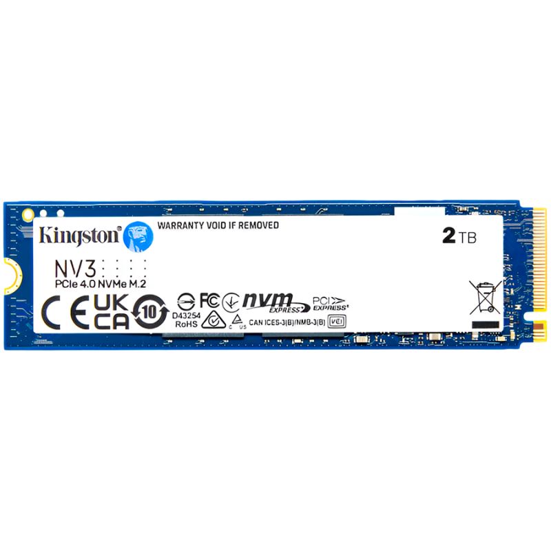 Kingston 2TB NV3 SSD M.2 2230 PCIe 4.0 NVMe, Read: 6,000/ Write: 5,000MB/s_1
