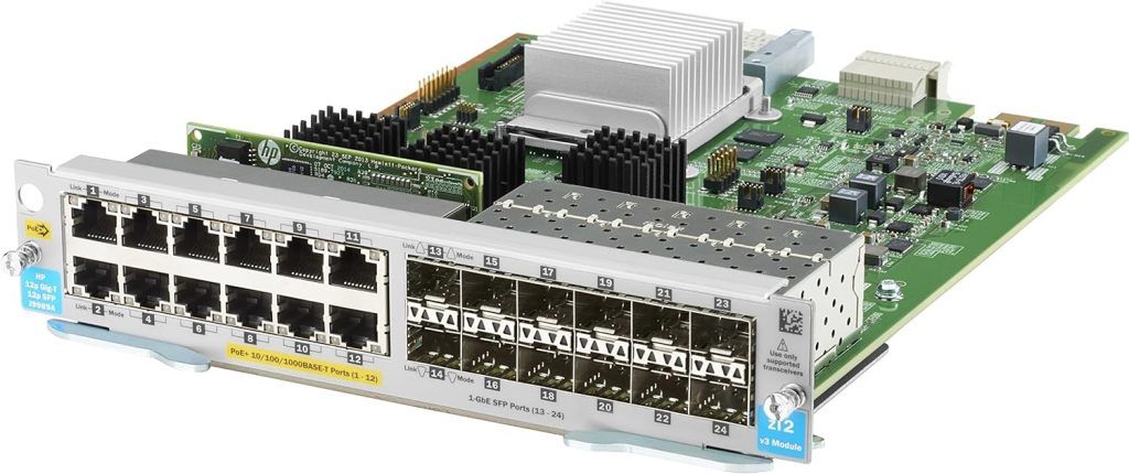 Aruba 12-port PoE+ / 12-port 1GbE SFP v3 zl2 Module_2