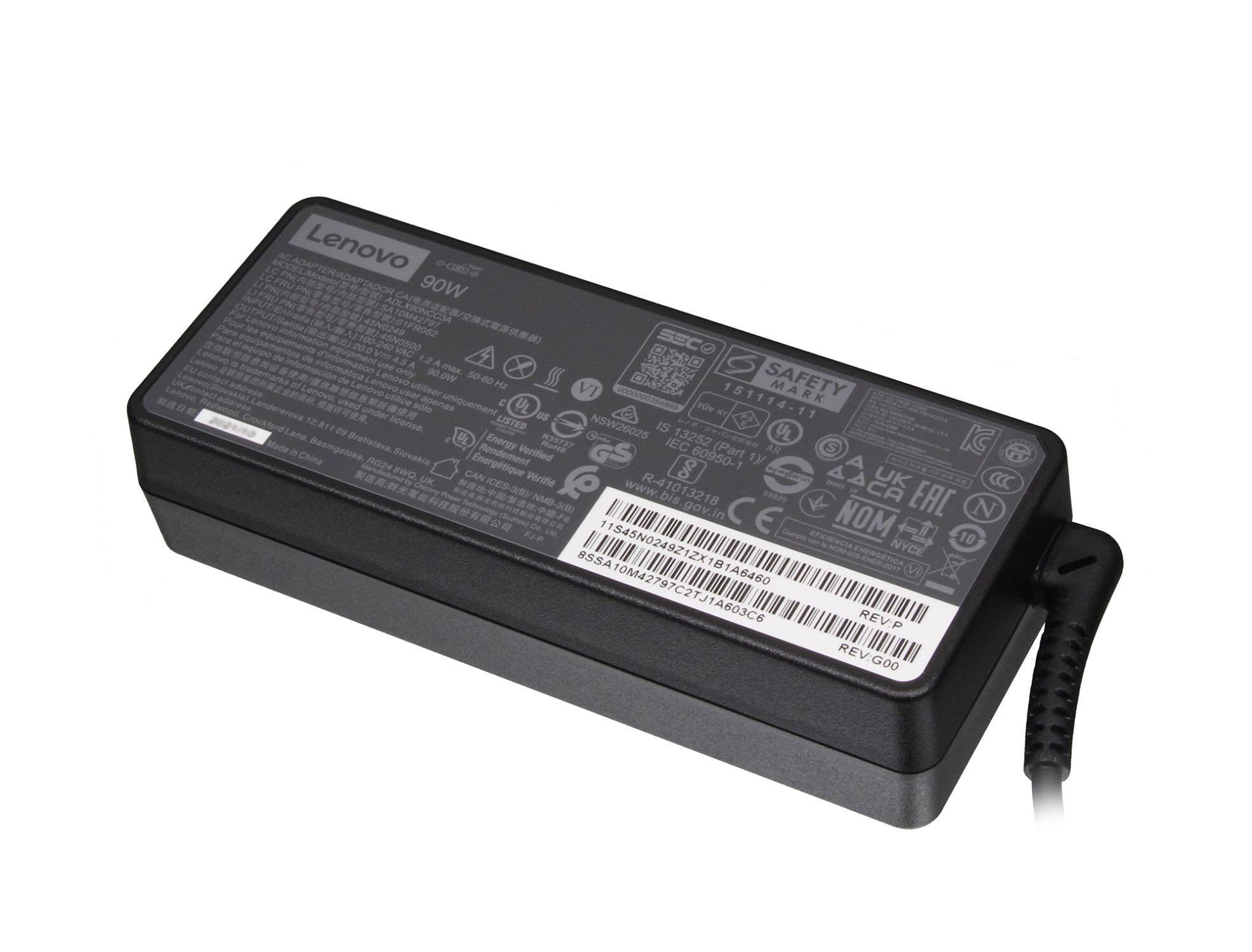 Lenovo 4X20E75144 adaptoare și invertoare de curent Universală 90 W Negru_1