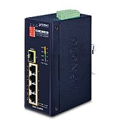 PLANET ISW-514PTF switch-uri Fara management Fast Ethernet (10/100) Power over Ethernet (PoE) Suport Albastru_1