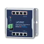PLANET WGS-804HP switch-uri Fara management L2 Gigabit Ethernet (10/100/1000) Power over Ethernet (PoE) Suport Negru_1