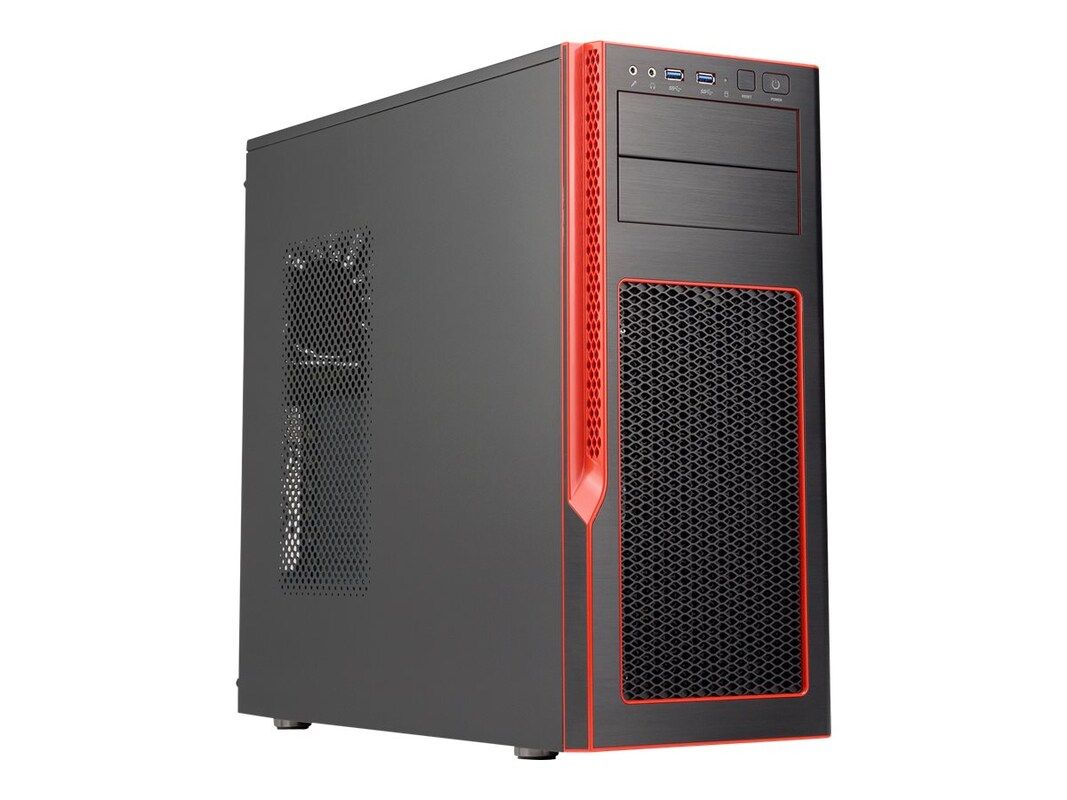 Supermicro SuperChassis GS50-000R Midi Tower Negru, Roşu_2