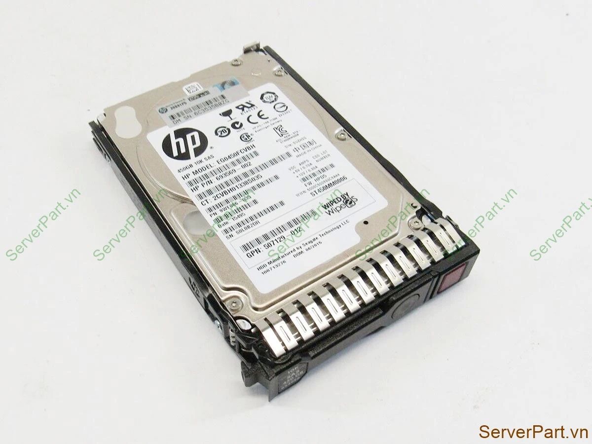 Hewlett Packard Enterprise 450GB 6G SAS 10K SFF 2.5