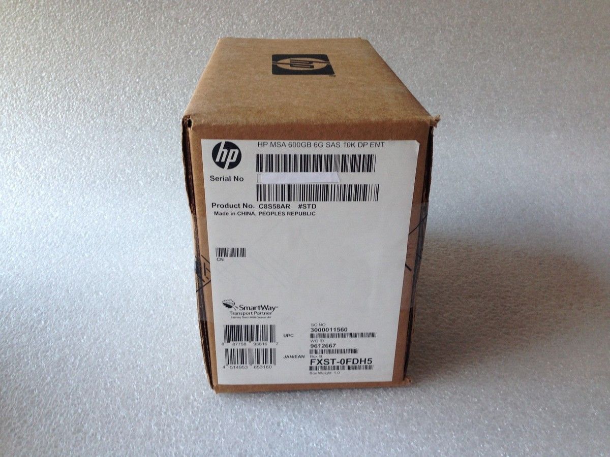 Hewlett Packard Enterprise 600GB 6G SAS 10K SFF 2.5