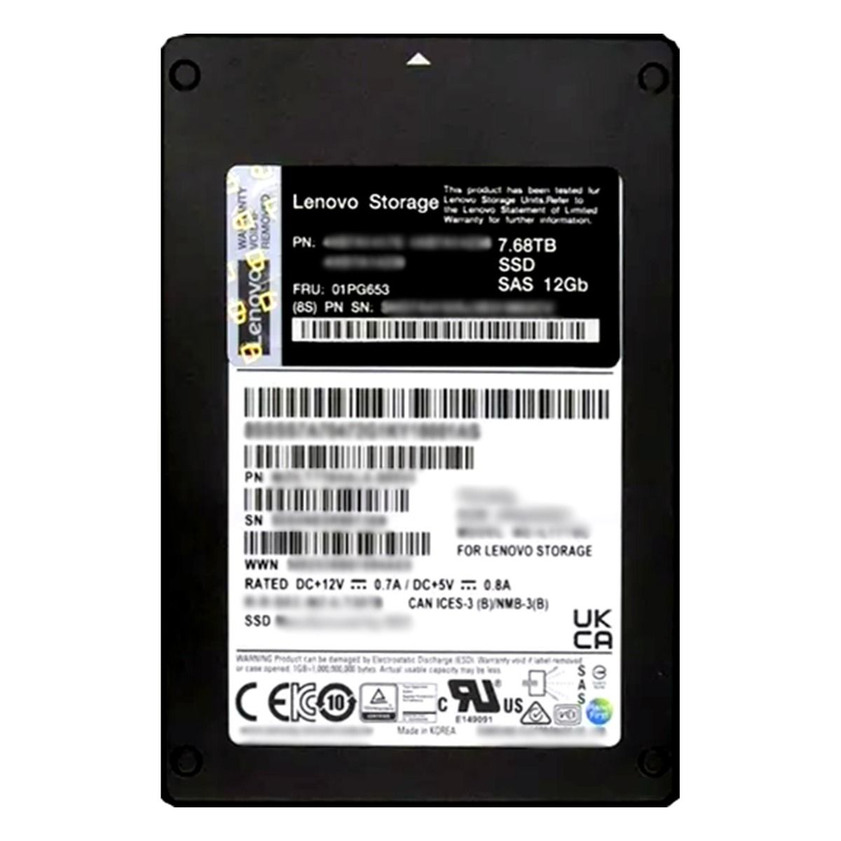 Lenovo DE Series 7.68TB 1DWD 2.5