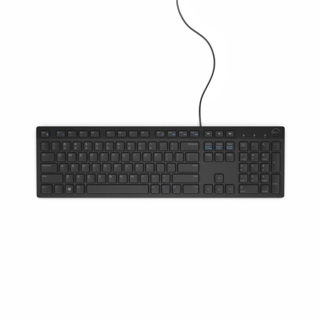 DELL KB216 tastaturi USB QWERTY Engleză Regatul Unit Negru_1