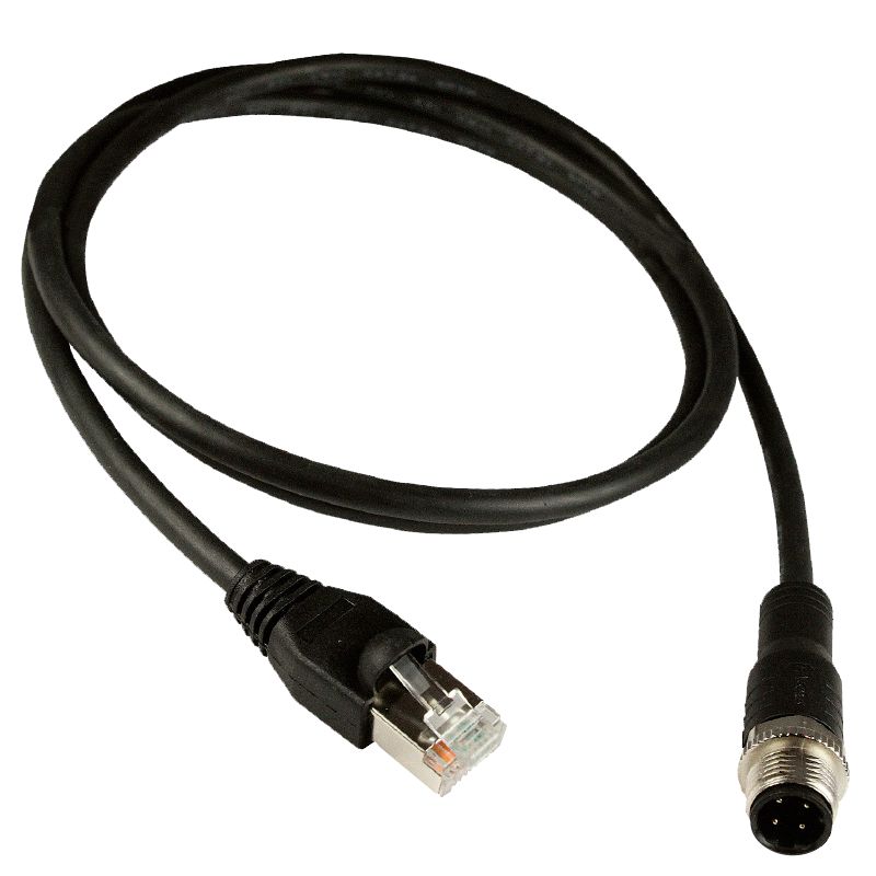 PLANET 4-Pin D-Coding M12 Male to cabluri de rețea 10 m_1