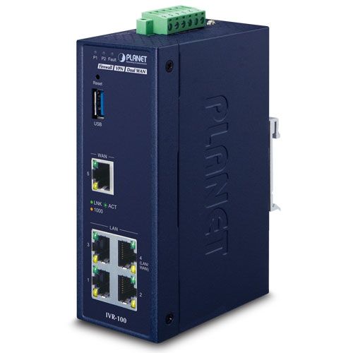 PLANET Ind 5-Port 10/100/1000T echipamente de protecție VPN_1