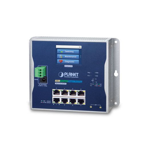 PLANET WGS-5225-8T2SV switch-uri Gestionate L2+ Gigabit Ethernet (10/100/1000) Negru_1