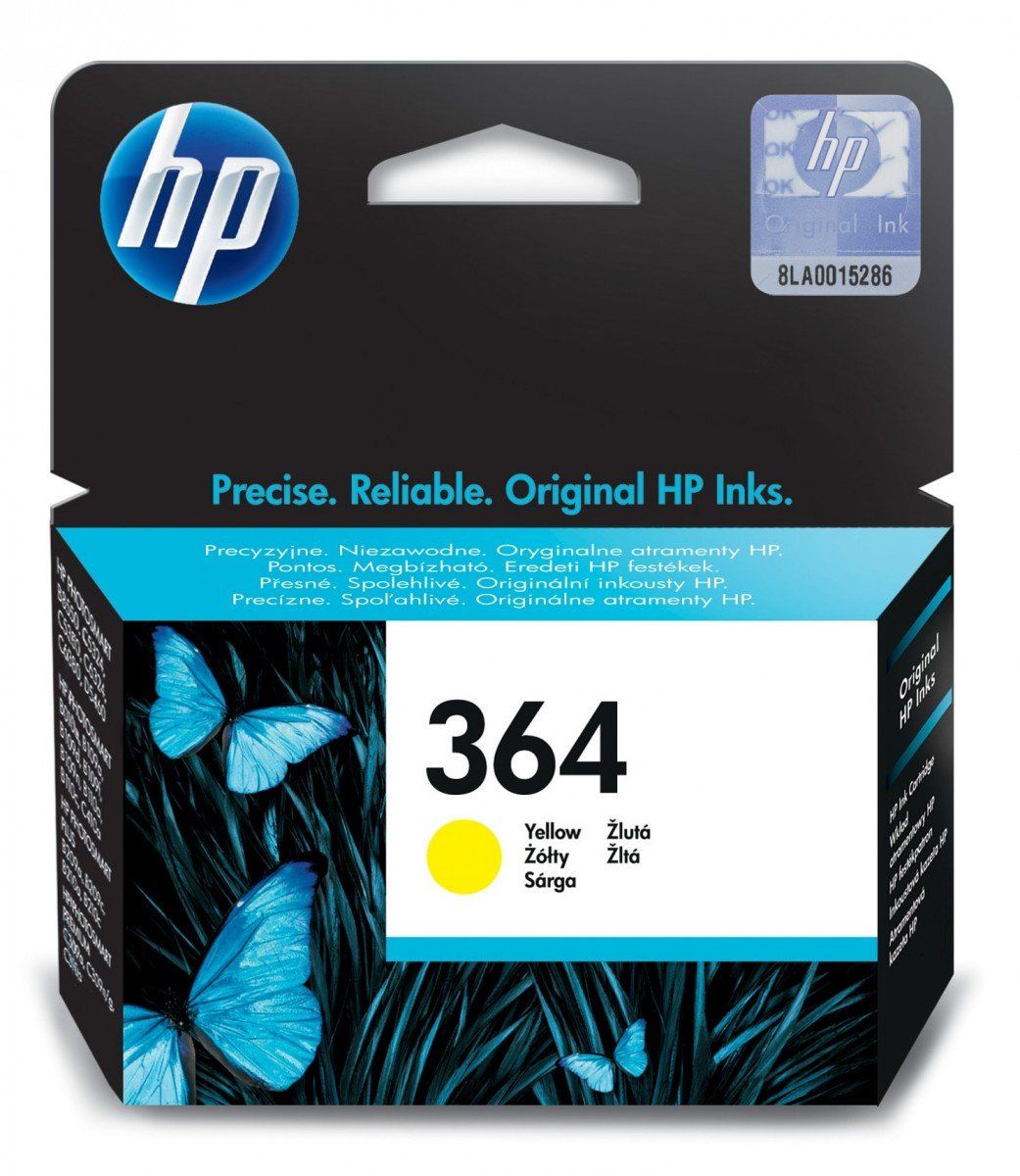 HP Cartuş de cerneală original 364 Galben_1