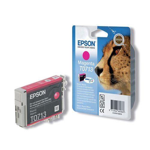 Epson Singlepack Magenta T0713 DURABrite Ultra Ink_1