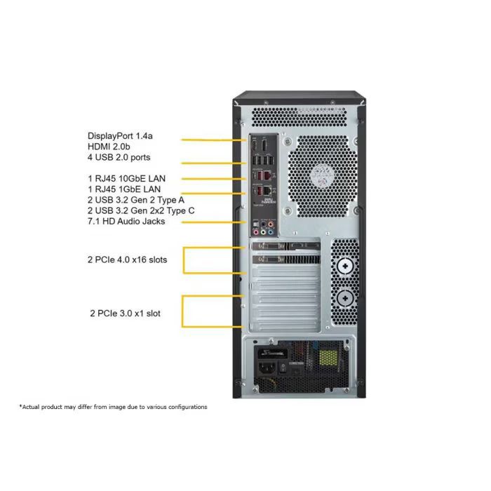 Supermicro SYS-530AD-I [NR][DESKTOP ONLY] SuperWorkstation(C9Z590-CG,CSE-GS5A-754K)_3