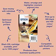 Epson Pen and crossword Singlepack Black 16 DURABrite Ultra Ink_1
