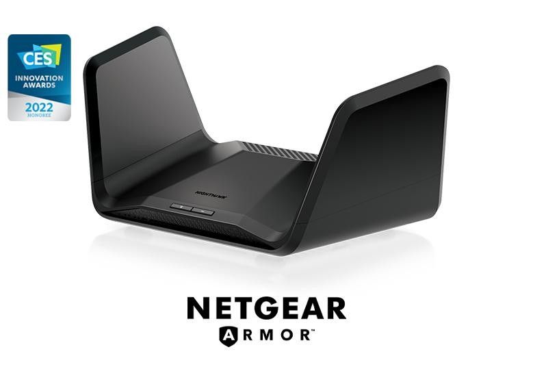 NETGEAR Nighthawk RAXE300 router wireless Gigabit Ethernet Tri-band (2.4 GHz / 5 GHz / 5 GHz) Negru_1