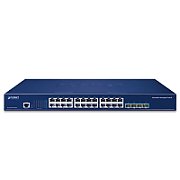 PLANET Layer 3 24-Port 10/100/1000T Gestionate L3 Gigabit Ethernet (10/100/1000) 1U Albastru_1