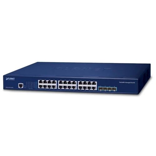 PLANET Layer 3 24-Port 10/100/1000T Gestionate L3 Gigabit Ethernet (10/100/1000) 1U Albastru_4