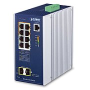 PLANET IGS-4215-4UP4T2S switch-uri Gestionate L2/L4 Gigabit Ethernet (10/100/1000) Power over Ethernet (PoE) Suport Aluminiu, Albastru_1