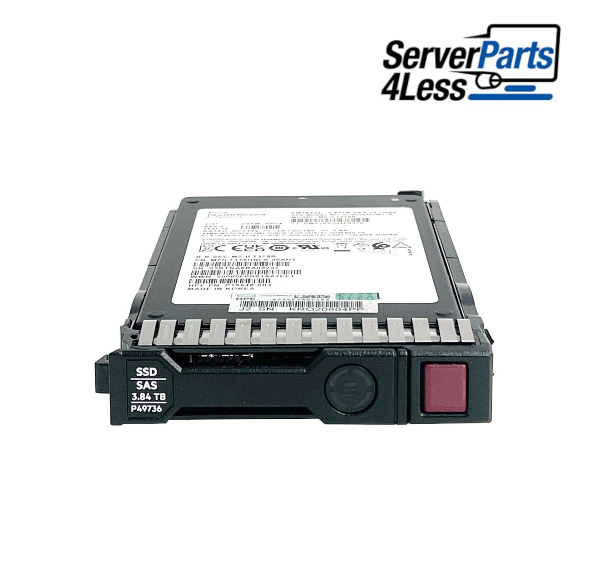 HPE 3.84TB SAS 12G Read Intensive SFF (2.5in) Smart Carrier Multi Vendor SSD_2