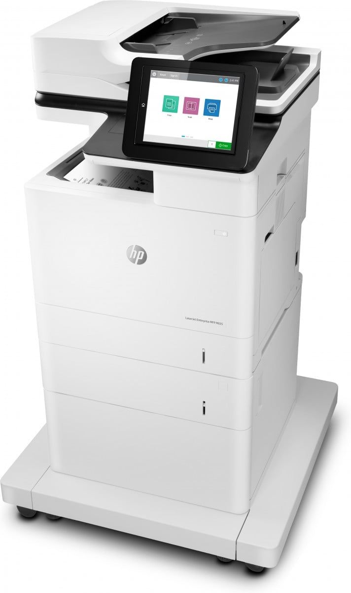 HP LaserJet Enterprise MFP M635fht, Imprimare,copiere,scanare,fax, Imprimare prin port USB frontal; scanare către e-mail/PDF; imprimare faţă-verso; alimentator_2