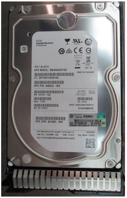 HPE 4TB SATA 6G Business Critical 7.2K LFF SC 1-year Warranty Multi Vendor HDD_2