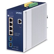 Planet IGS-6325-4UP2X IP30 DIN-rail Industrial L3 4-Port 2.5GBASE-T 802.3bt PoE + 2-Port 10G SFP+ Full Managed Switch_1