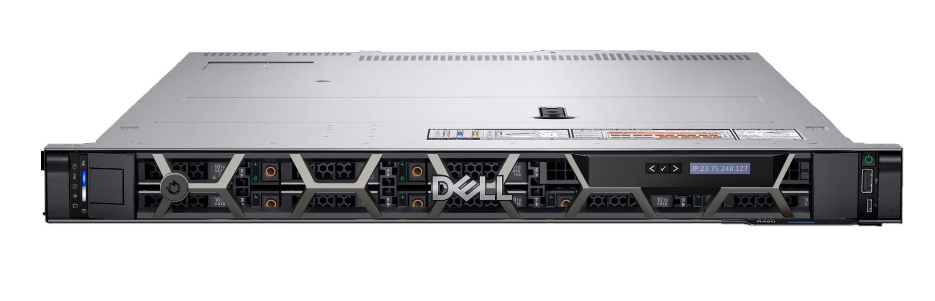 DELL PowerEdge R450 servere 480 Giga Bites Cabinet metalic (1U) Intel® Xeon® Silver 4309Y 2,8 GHz 16 Giga Bites DDR4-SDRAM 1100 W_7