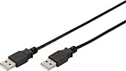 Digitus AK-300101-010-S cabluri USB USB 2.0 1 m USB A Negru_1
