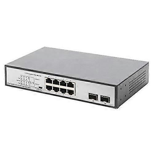 Digitus DN-95140 switch-uri Fara management Gigabit Ethernet (10/100/1000) Power over Ethernet (PoE) Suport Negru, Argint_1