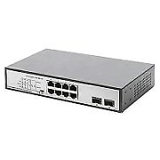 Digitus DN-95140 switch-uri Fara management Gigabit Ethernet (10/100/1000) Power over Ethernet (PoE) Suport Negru, Argint_1