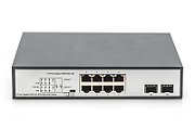 Digitus DN-95140 switch-uri Fara management Gigabit Ethernet (10/100/1000) Power over Ethernet (PoE) Suport Negru, Argint_3