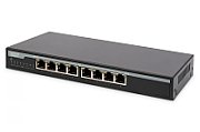 Digitus DN-95340 switch-uri Fara management Gigabit Ethernet (10/100/1000) Power over Ethernet (PoE) Suport Negru_1