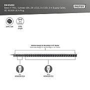 Digitus DN-95452 unități de distribuție a energiei electrice (PDU) 28 ieșire(i) AC 0U Negru_3