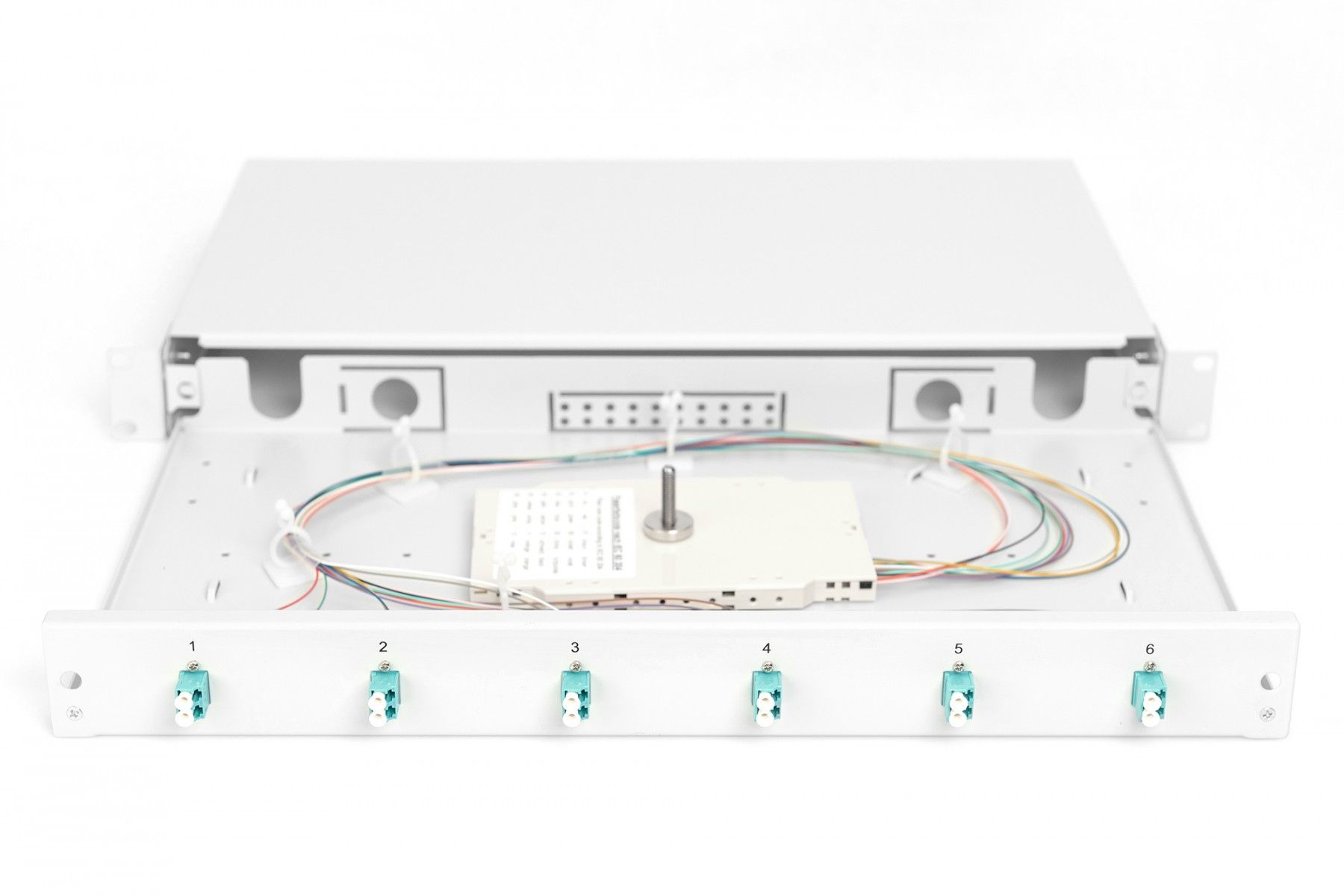 Digitus DN-96330/3 adaptoare pentru fibre optice LC 1 buc. Gri_4