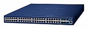 PLANET GS-6311-48T6X Layer 3 48-Port 10/100/1000T + 6-Port 10G SFP+ Managed Ethernet Switch (hardware-based Layer 3 RIPv1/v2, OSPFv2 dynamic routing, supports E_1