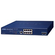 PLANET Layer 3, 8-Port 2.5GBASE-T Gestionate L3 2.5G Ethernet (100/1000/2500) Power over Ethernet (PoE) Suport 1U Albastru_2