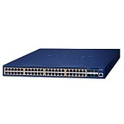 PLANET GS-6311-48P6X switch-uri Gestionate L3 Gigabit Ethernet (10/100/1000) Power over Ethernet (PoE) Suport Albastru_1