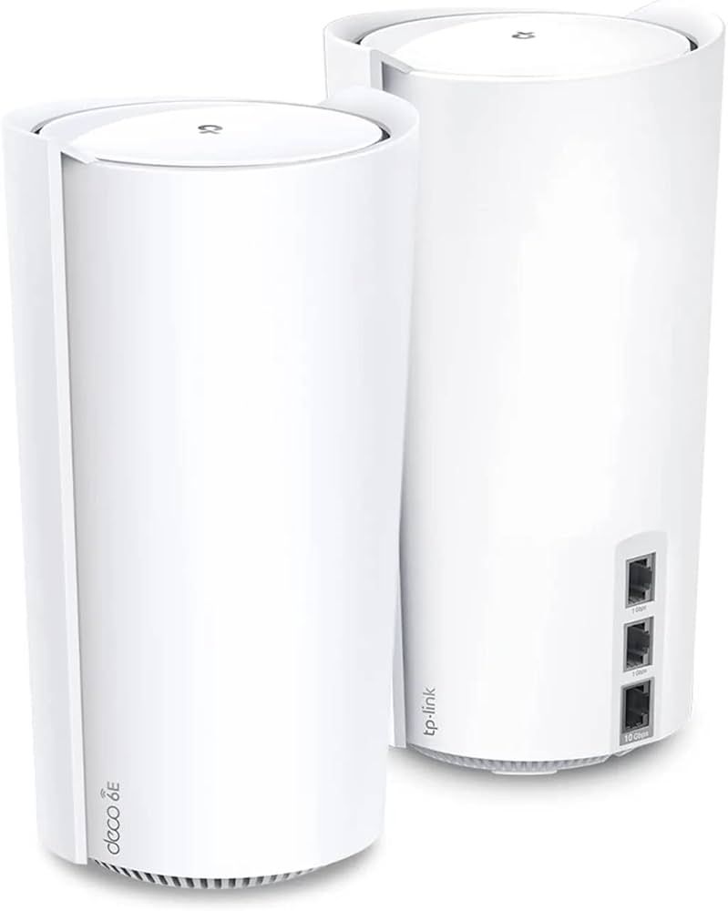 TP-Link Deco XE200(2-pack) Tri-band (2.4 GHz / 5 GHz / 6 GHz) Wi-Fi 6E (802.11ax) Alb 1 Intern_2