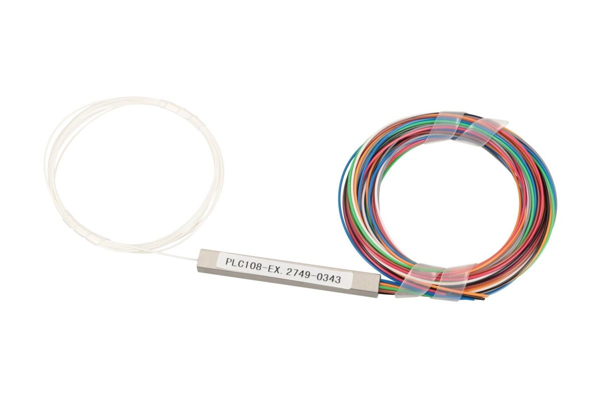 Extralink 1:8 PLC SPLITTER WITHOUT CONNECTOR 900UM 1.5M STEEL BOX Splitter cablu_4