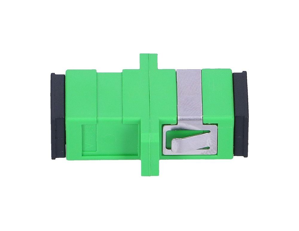 Extralink ADAPTER SC/APC SM SIMPLEX GREEN - Adapter adaptoare pentru fibre optice SC/APC 1 buc. Verde_3