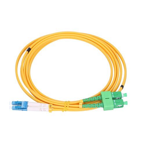 Extralink EX.12349 cablu InfiniBand/fibră optică 10 m SC LC FTTH Galben_2