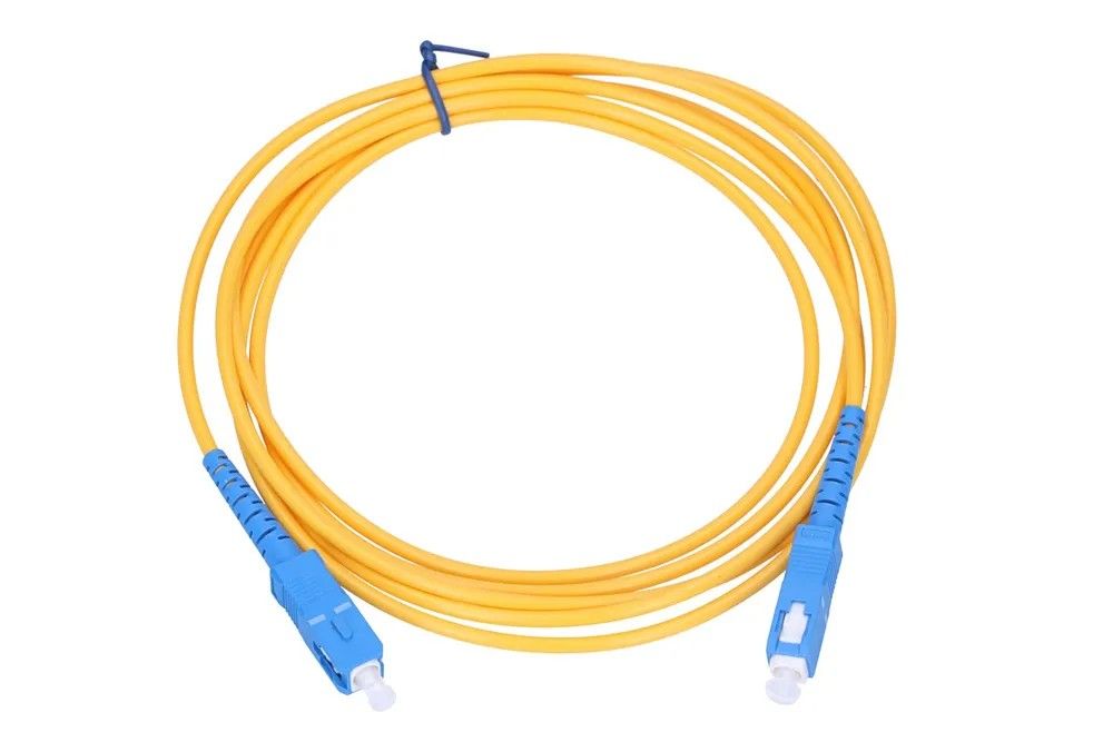 Extralink EX.8406 cablu InfiniBand/fibră optică 10 m SC FTTH Galben_1