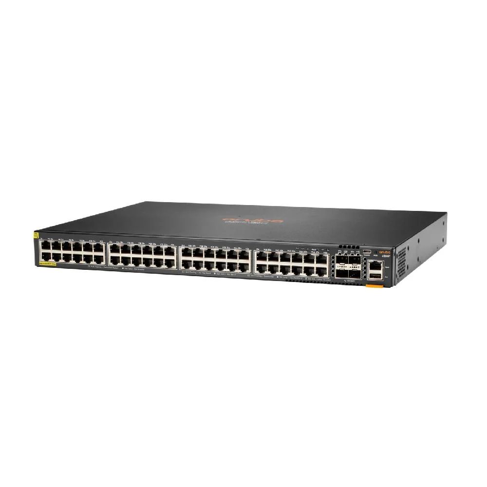HPE Aruba Networking CX 6200F 48G Class-4 PoE 4SFP+ 740W Gestionate L3 Gigabit Ethernet (10/100/1000) Power over Ethernet (PoE) Suport 1U_2