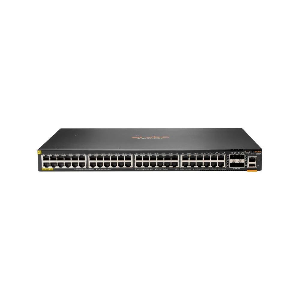 HPE Aruba Networking CX 6200F 48G Class-4 PoE 4SFP+ 740W Gestionate L3 Gigabit Ethernet (10/100/1000) Power over Ethernet (PoE) Suport 1U_4