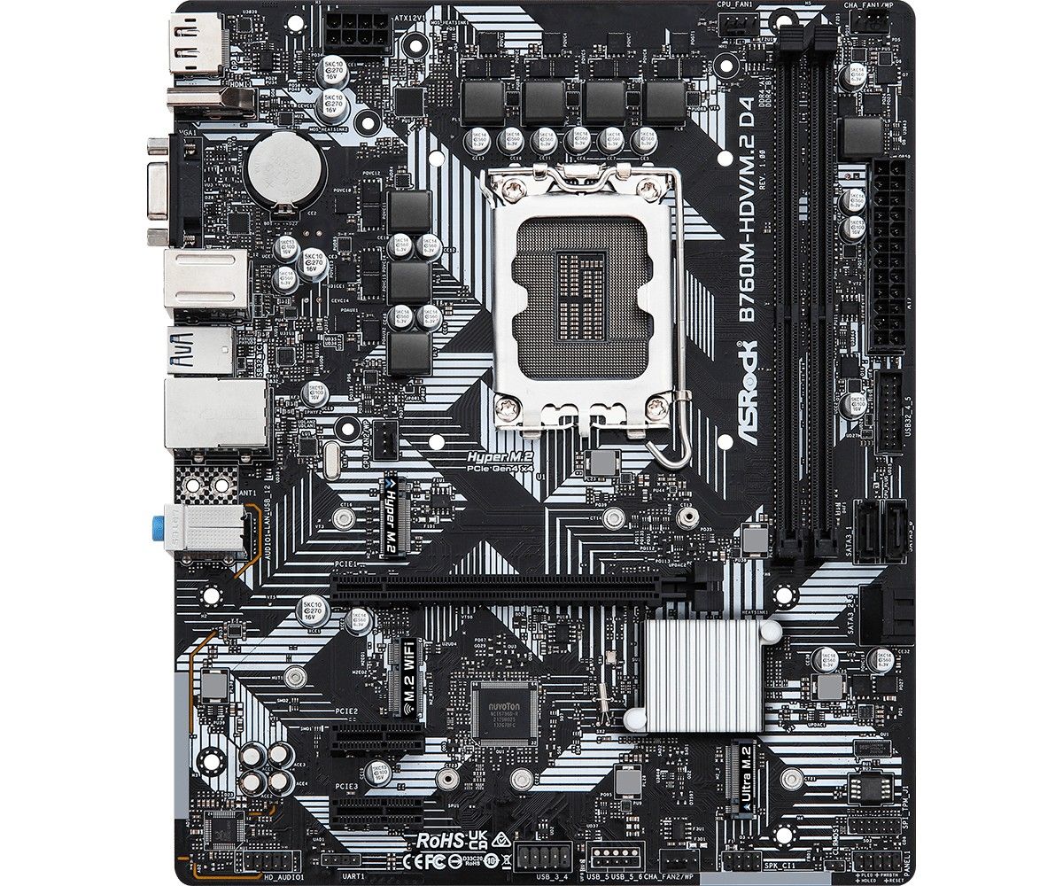 Asrock B760M-HDV/M.2 D4 Intel B760 LGA 1700 micro-ATX_2