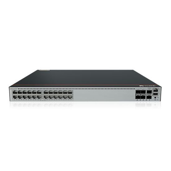 Huawei CloudEngine S5735-S24PN4XE-V2 switch-uri Gestionate L2 Gigabit Ethernet (10/100/1000) Power over Ethernet (PoE) Suport 1U Negru, Argint_1
