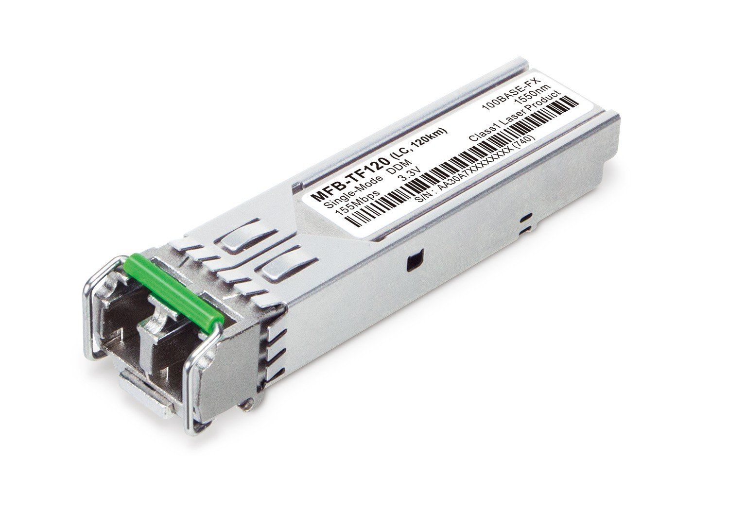 PLANET Single Mode 120KM, 100Mbps module de emisie-recepție pentru rețele Fibră optică 100 Mbit/s LC 1550 nm_1